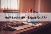博主骂电子游戏视频（电竞主播骂人农民）